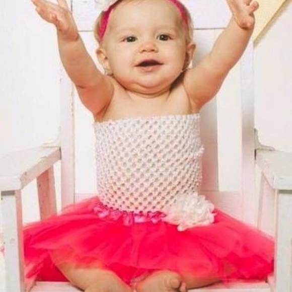 Baby Girl 1st First Birthday Tutu outfit - Picture 3 of 8